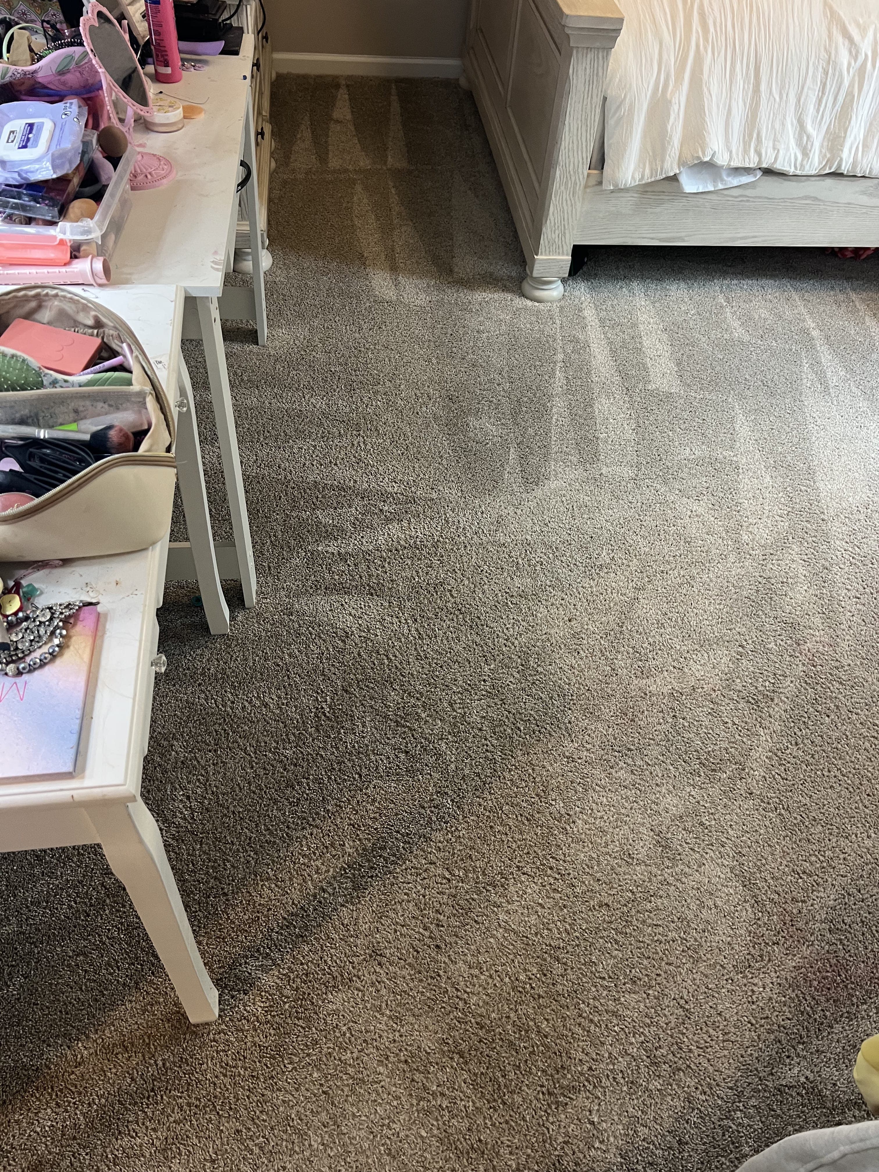 Wall-to-wall carpet after deep cleaning in Jacksonville, FL